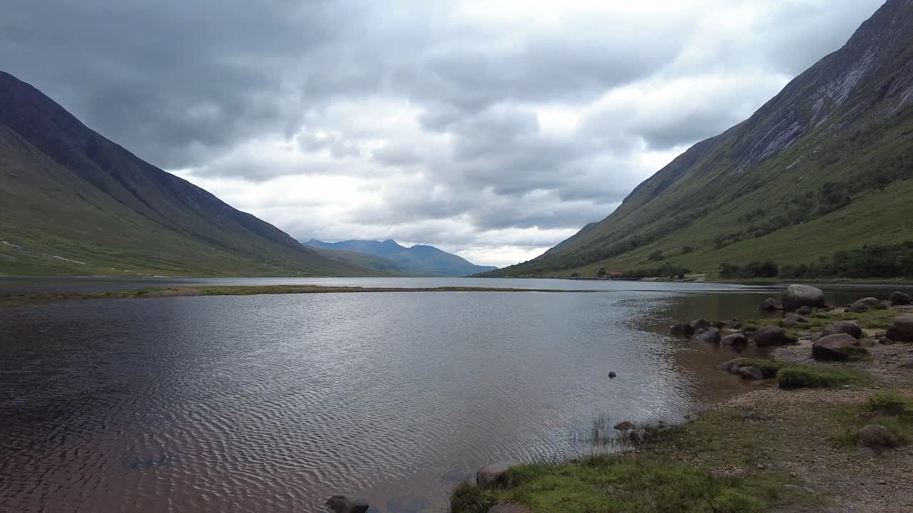 Glencoe loch etive calm water Scotland