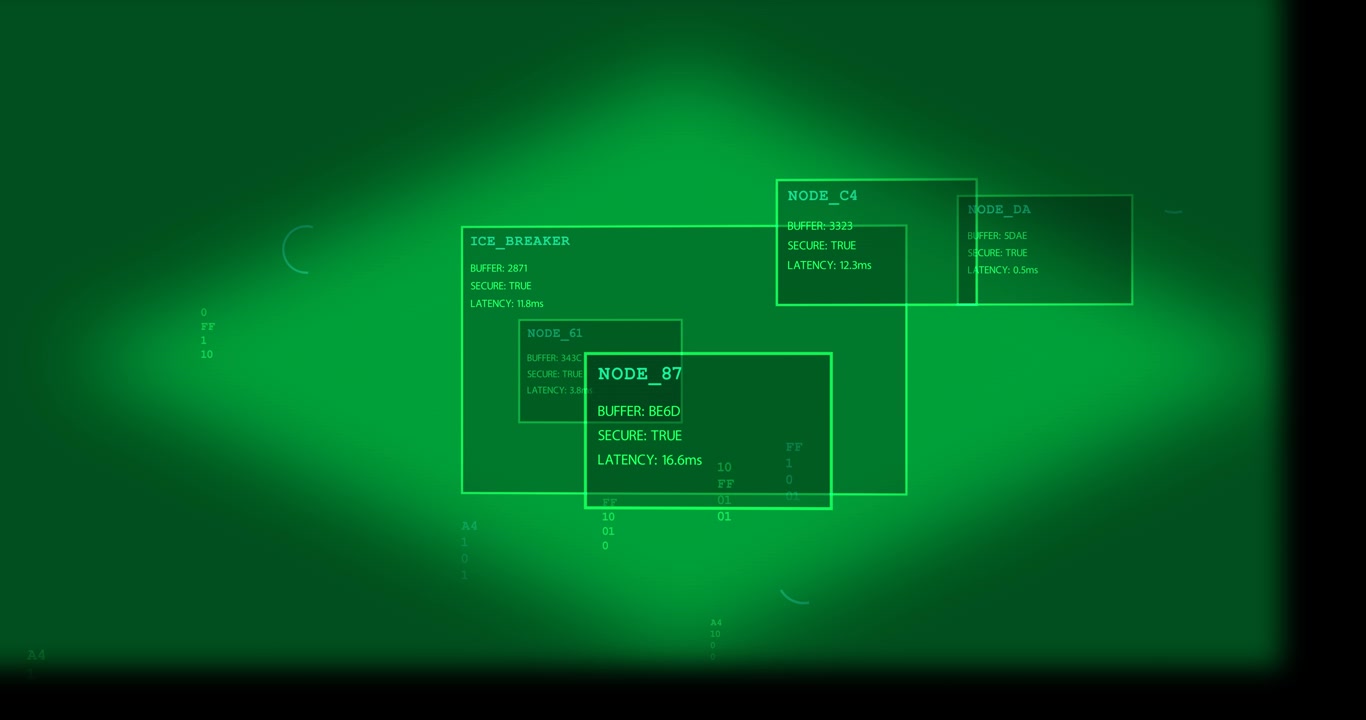 On update HUD shifting, NODE_87 expanding and centering to show latency on transparent background