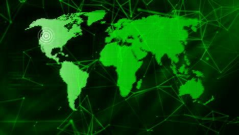 global network digital map