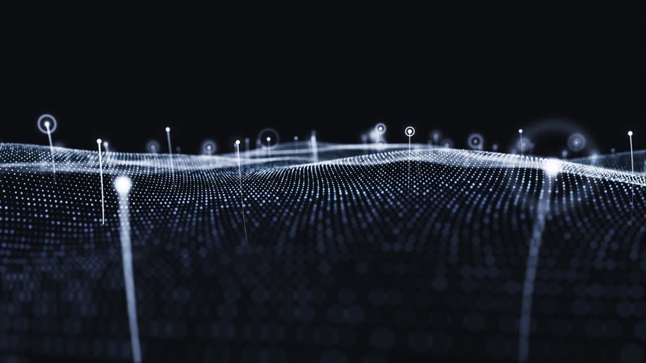 4K Wifi signal background