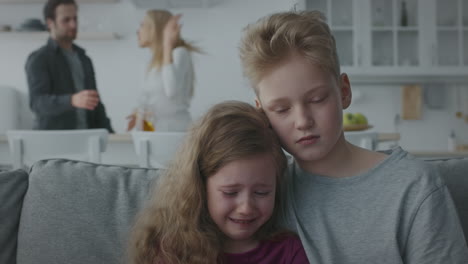 children witnessing parental conflict