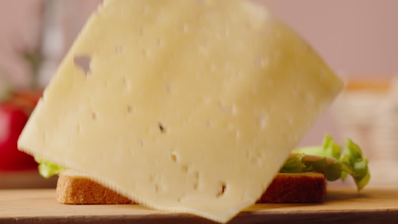 Making a Cheese Sandwich