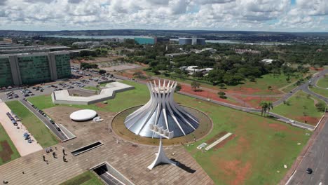 Luftaufnahme-Der-Metropolitankathedrale-Von-Brasilia