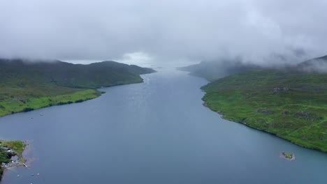 Fiordo-De-Killary,-Leenane,-Connemara,-Condado-De-Galway,-Julio-De-2021