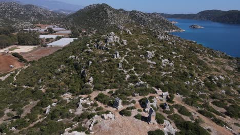 old ruins of simena