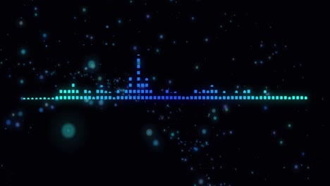 animation of sound spots moving over light spots