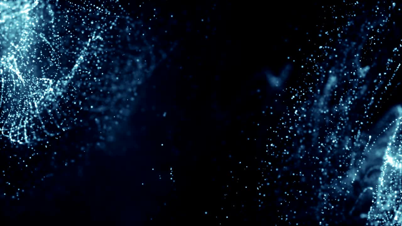 partículas de polvo abstracto luz bokeh títulos de movimiento bucle de fondo cinematográfico