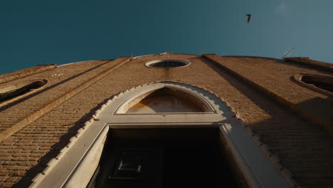 facade of a venetian church