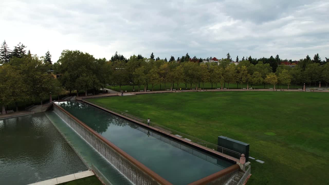 벨뷰 다운타운 파크 항공 드론 비행