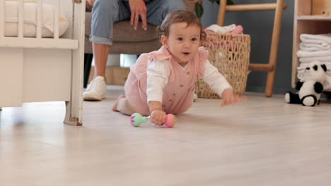 happy baby, play and toys for learning