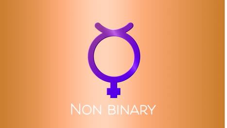 animation of non binary text over non binary symbol