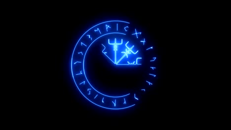 el círculo rúnico, futhark.