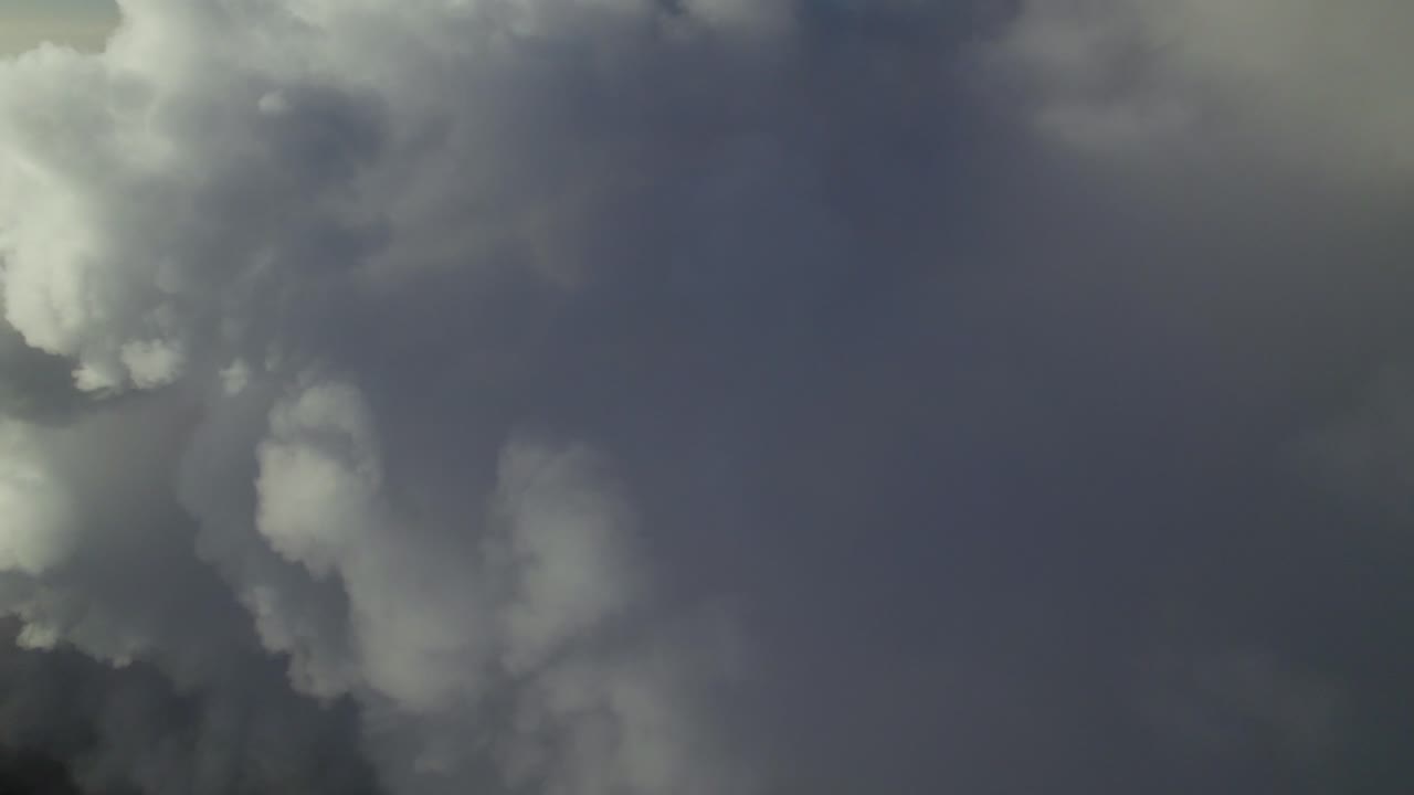 극적인 구름 풍경