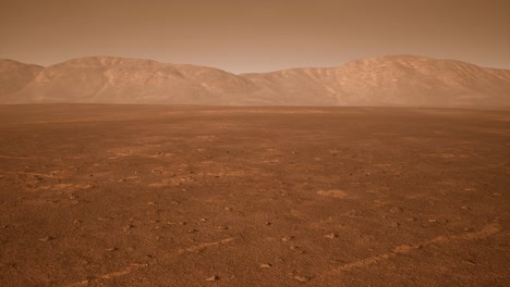 Fantastic-martian-landscape-in-rusty-orange-shades