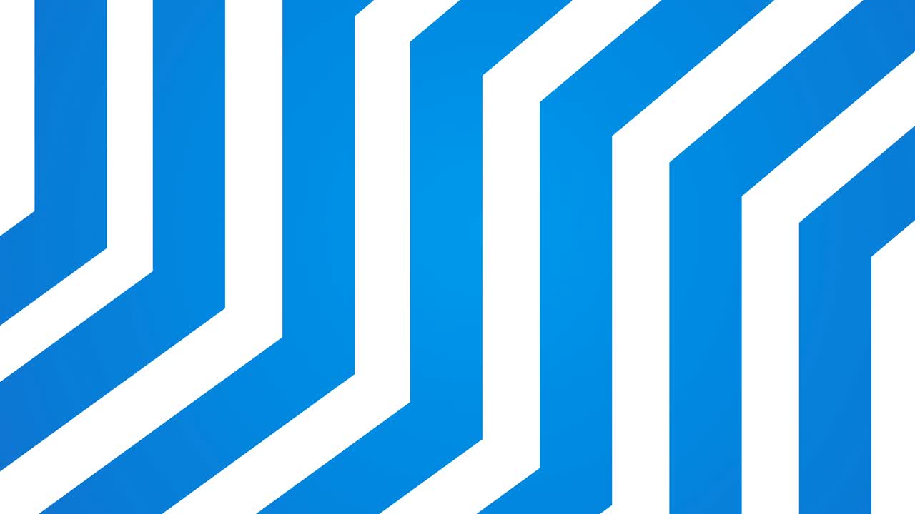 animación de línea geométrica bucle de fondo azul