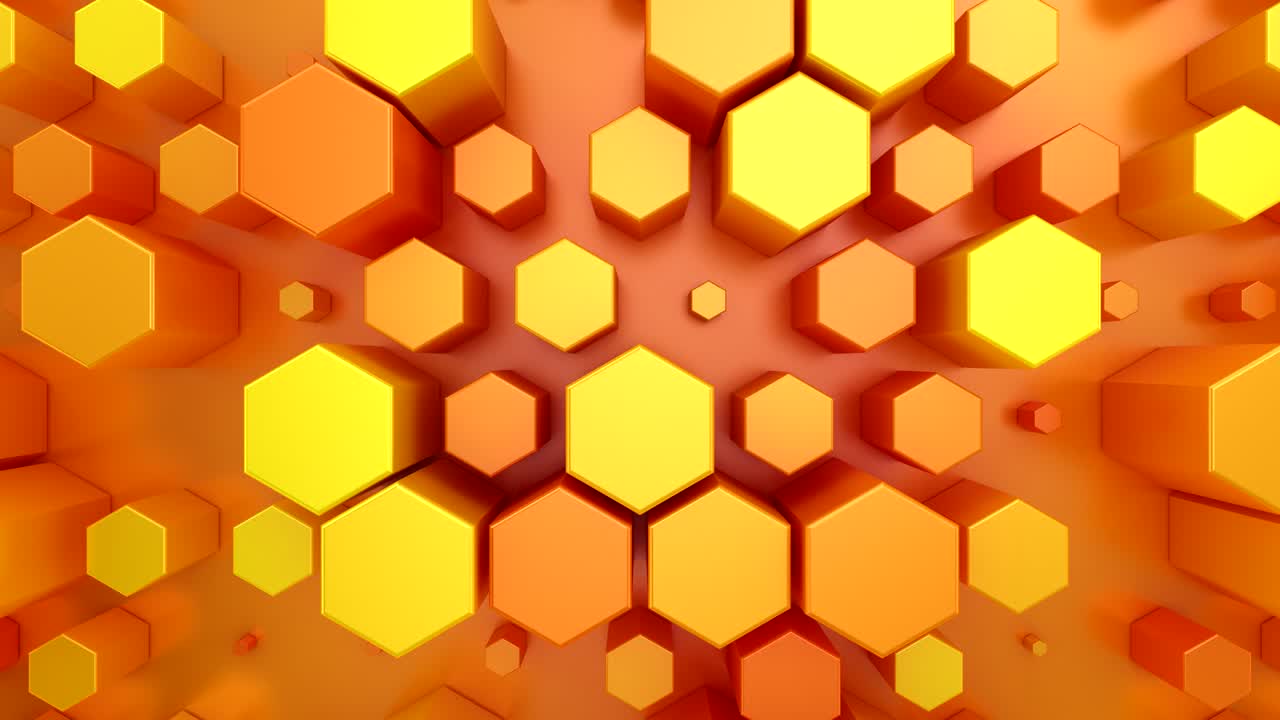 fondo de hexágonos animados