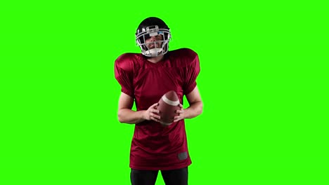 American-football-player-on-green-screen-background.