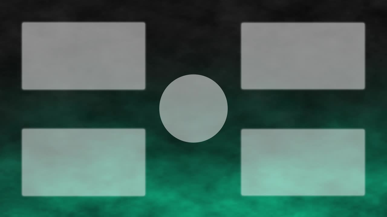 스모크 cg 엔드 카드 엔딩 스크린 모션 그래픽