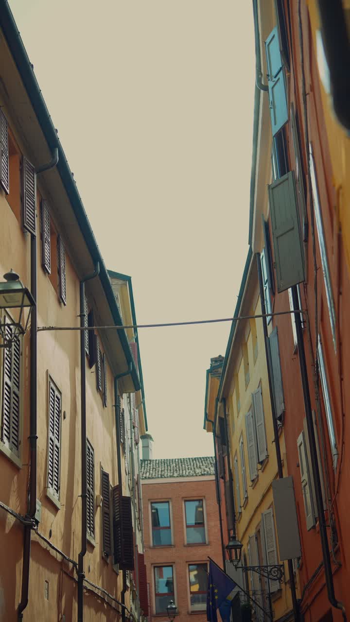 Narrow Alleyway in an Italian City