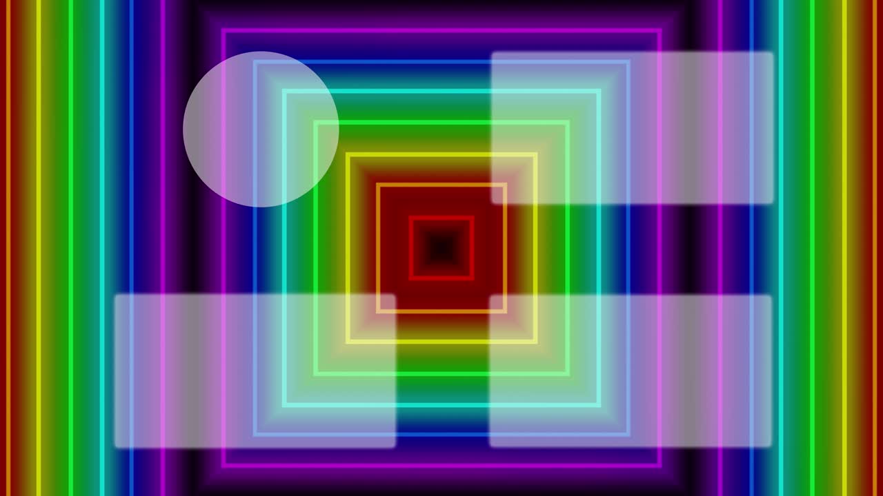 señal de neón barra línea de extremo tarjeta de extremo pantalla gráficos de movimiento