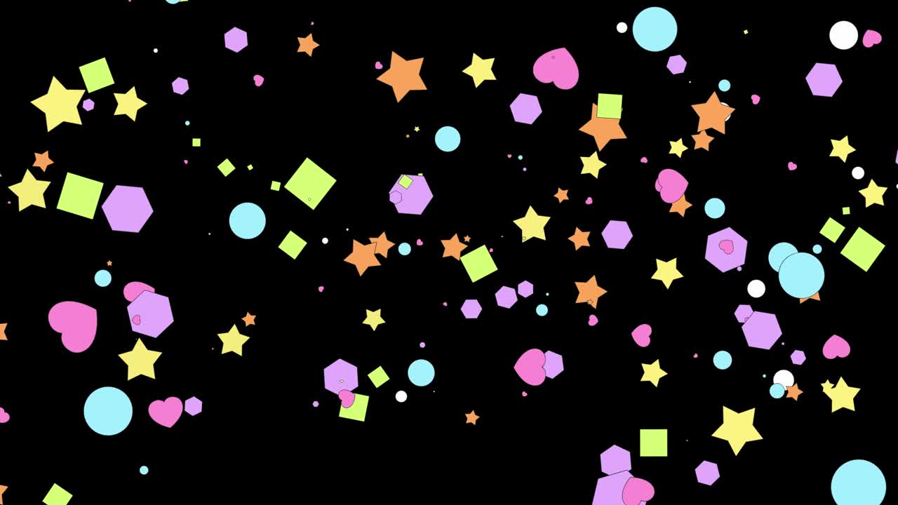 fondo del efecto abstracto de la partícula pop