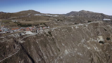 Small-Towm-next-to-Quilotoa-lake-that-actualy-is-a-volcano