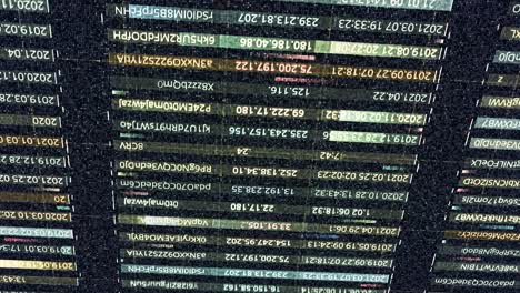 abstract digital code background