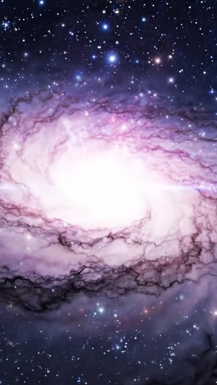 A Cosmic Journey Through the Majestic Beauty of a Spiral Galaxy Surrounded by Stars and Cosmic Dust in an Awe-Inspiring Display of Nature's Wonders