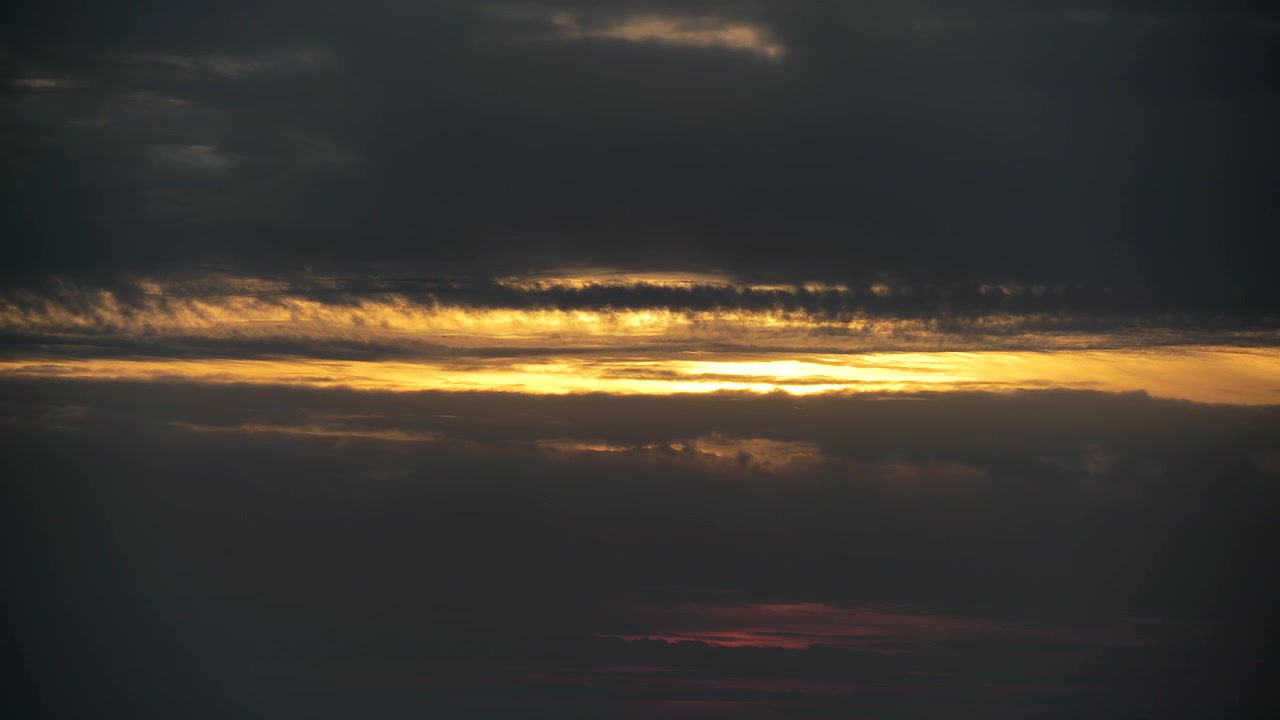 Time Lapse of Sunset Fading into Darkness