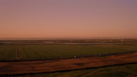 hadleigh castle dawn pivot track train follow