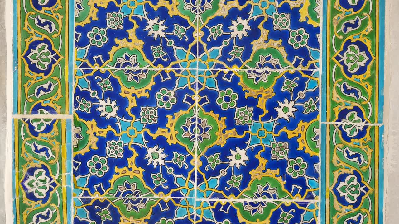 Detailed Patterned Tiles