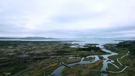 Parque-Nacional-De-Thingvellir,-Parlamento-De-Islandia