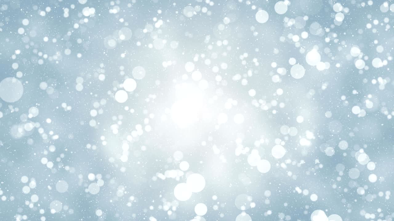 partículas blancas negocio brillante brillo bokeh polvo bucle de fondo abstracto