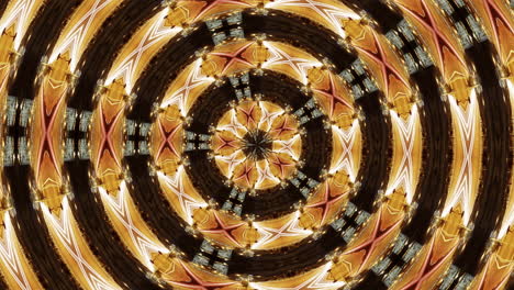 timelapse of tokyo city scene and skyline made into abstract fisheye tiny planet