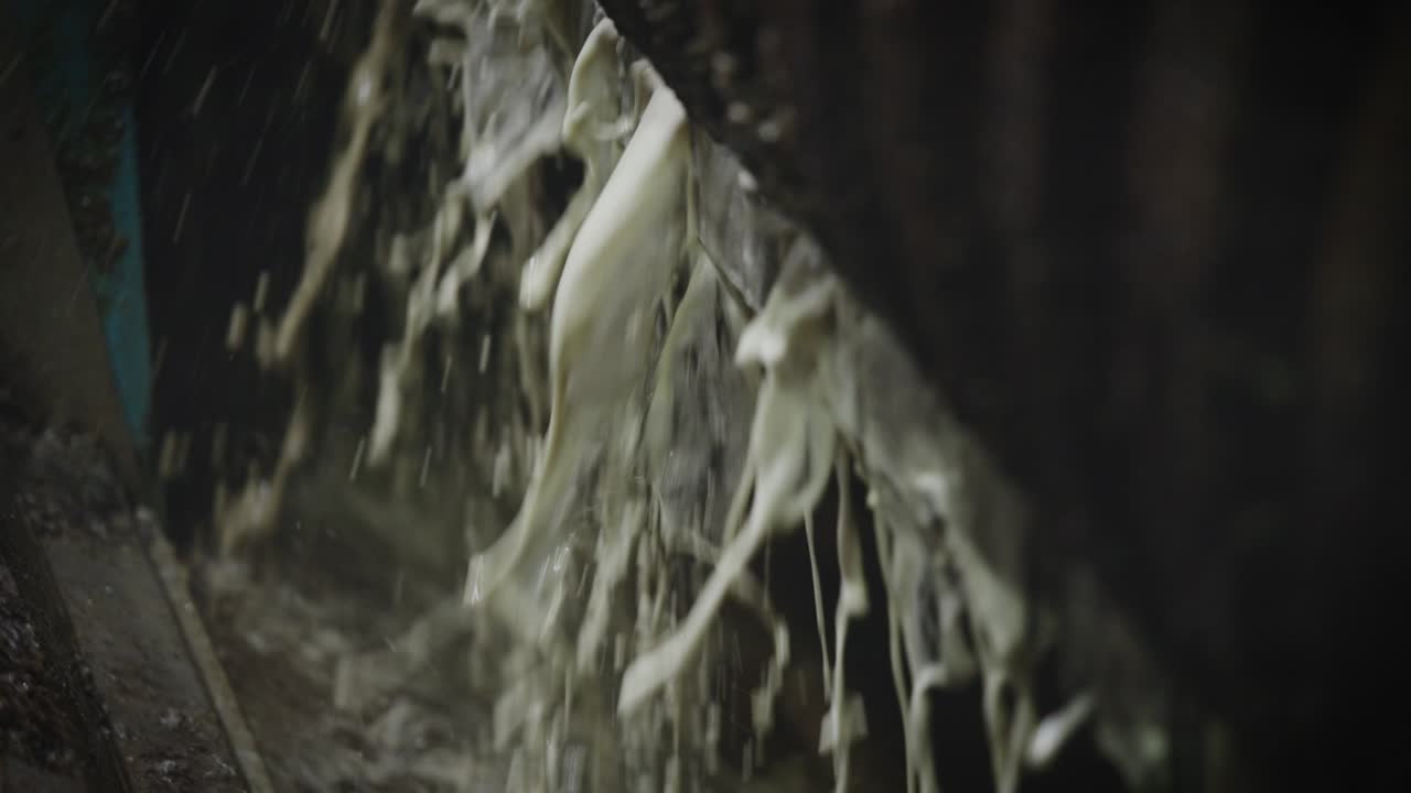 The process of purifying highly contaminated water