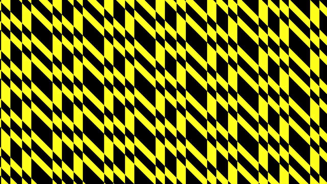 animación compuesta por rayas de colores intersectadas.