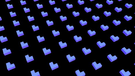 animación de la puntuación alta sobre fondo negro con corazones 3d