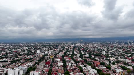 timelapse at mexico city south during cloudy day