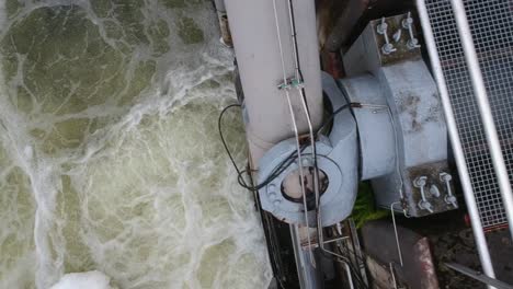 aerial view of a dam