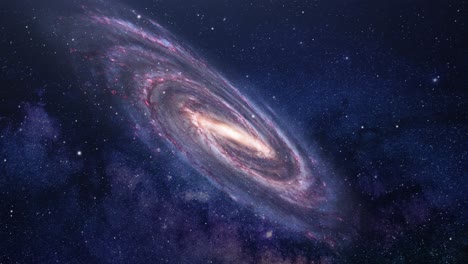 spiral galaxy in the constellation 4k