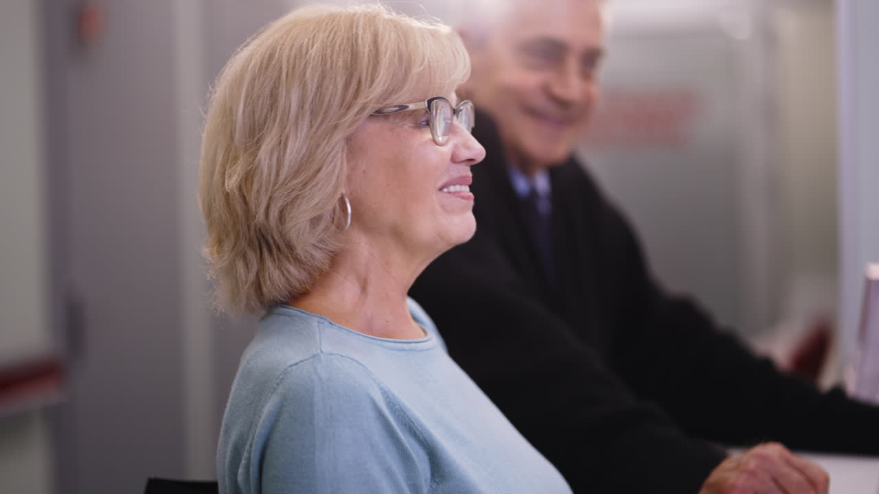 Senior Business People Meeting