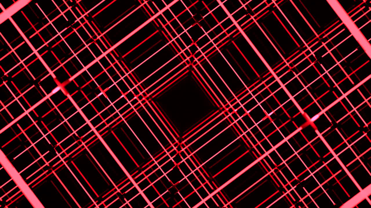 patrón de cuadrícula de neón rojo