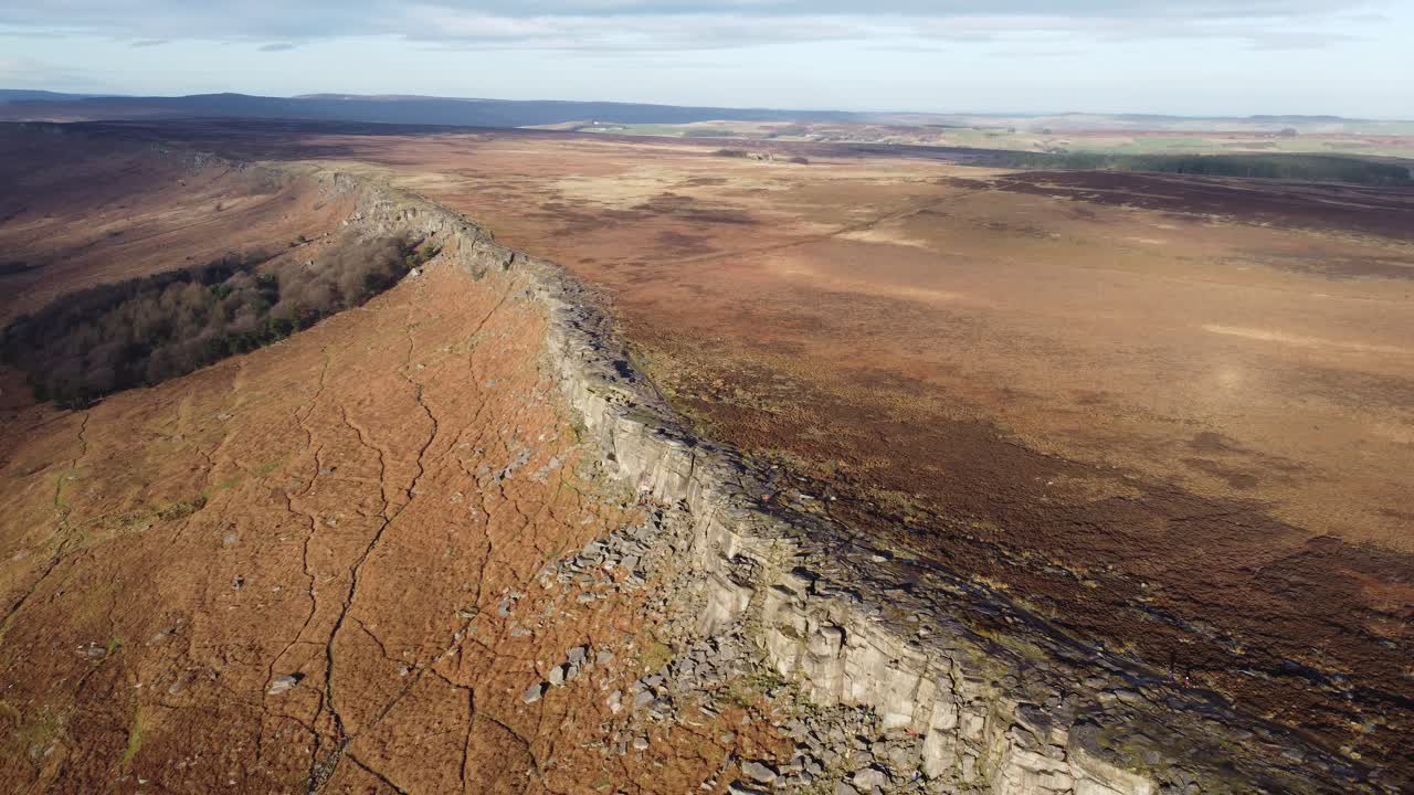 эпические виды, открывающиеся зимой с вершины стэндэйдж-стрит