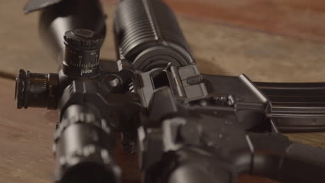 macro dolly in over loaded ar-15