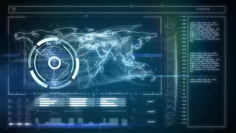 Animation-of-scope-scanning-and-data-processing-on-digital-screen