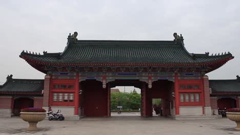 a small pagoda in shanghai