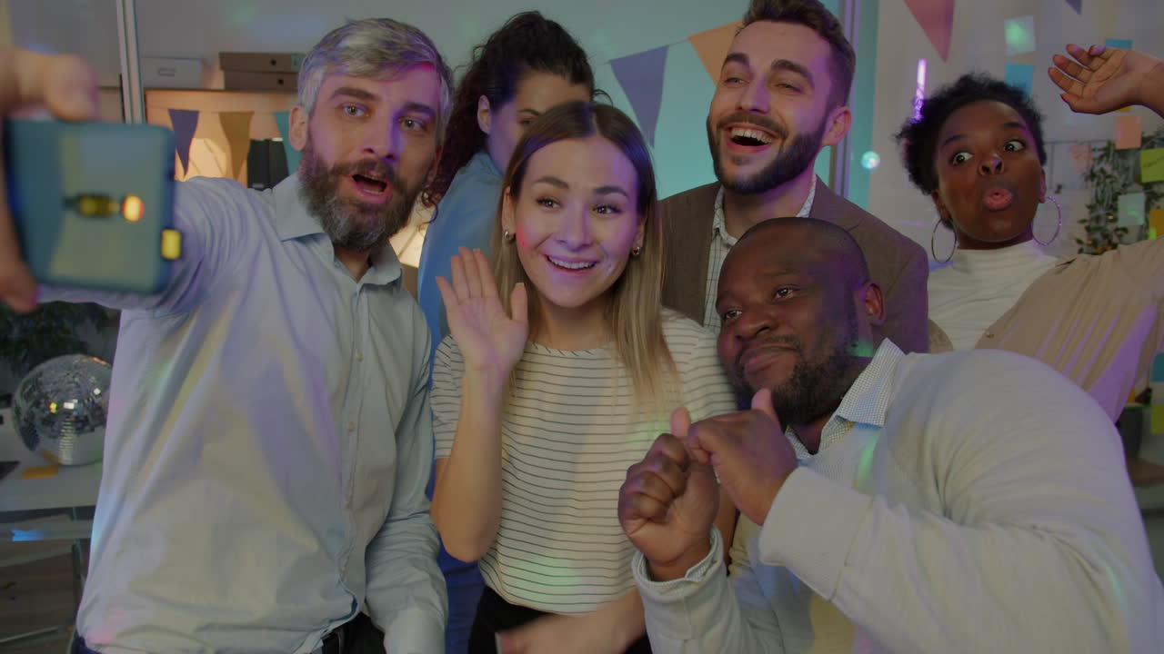 Office Party Selfie