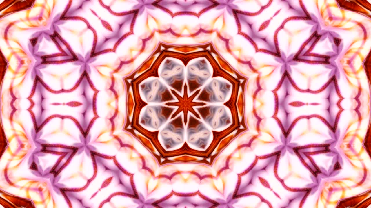 movimiento de fondo de kaleidoscopio abstractamente colorido