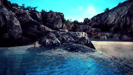 rocky beach landscape
