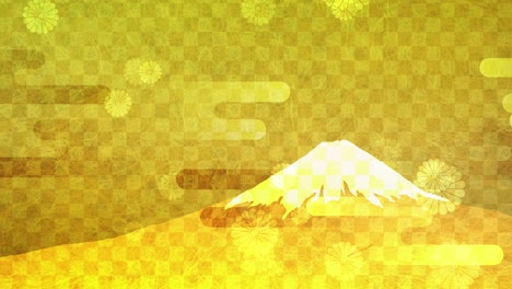 japanese style background illustration traditional patterns